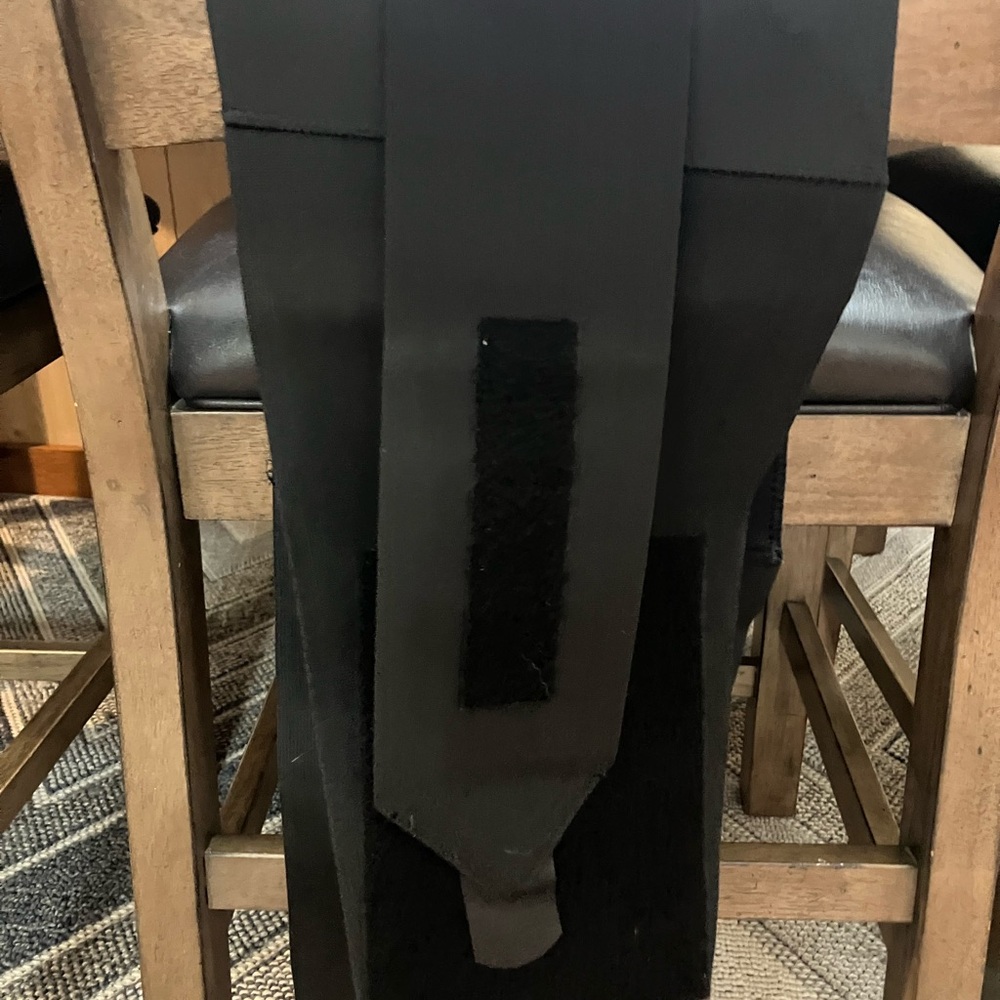Black Lumbar Back Brace